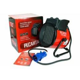 Тепловая пушка электрическая РЕСАНТА ТЭПК-5000K,  5кВт красный [67/1/25]